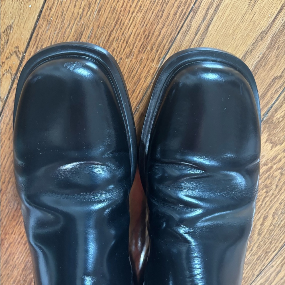 PRADA Men’s Chelsea Leather Boots Men’s 10 - Picture 9 of 15